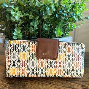 Fossil Madison Zip Clutch